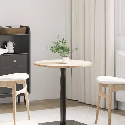 Table basse ronde en bois massif pin Ø60 cm
