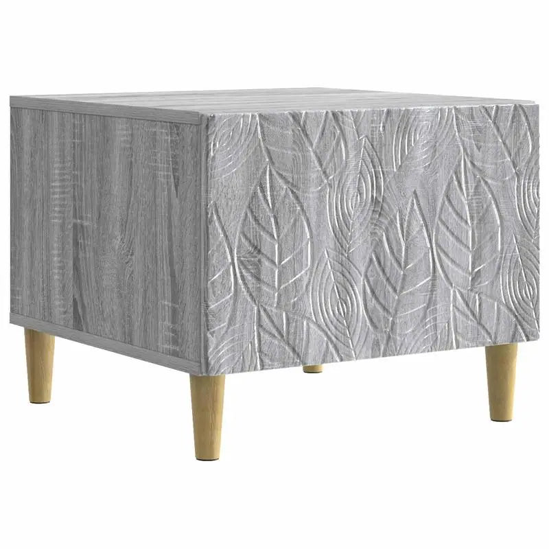Table basse en bois massif avec tiroir