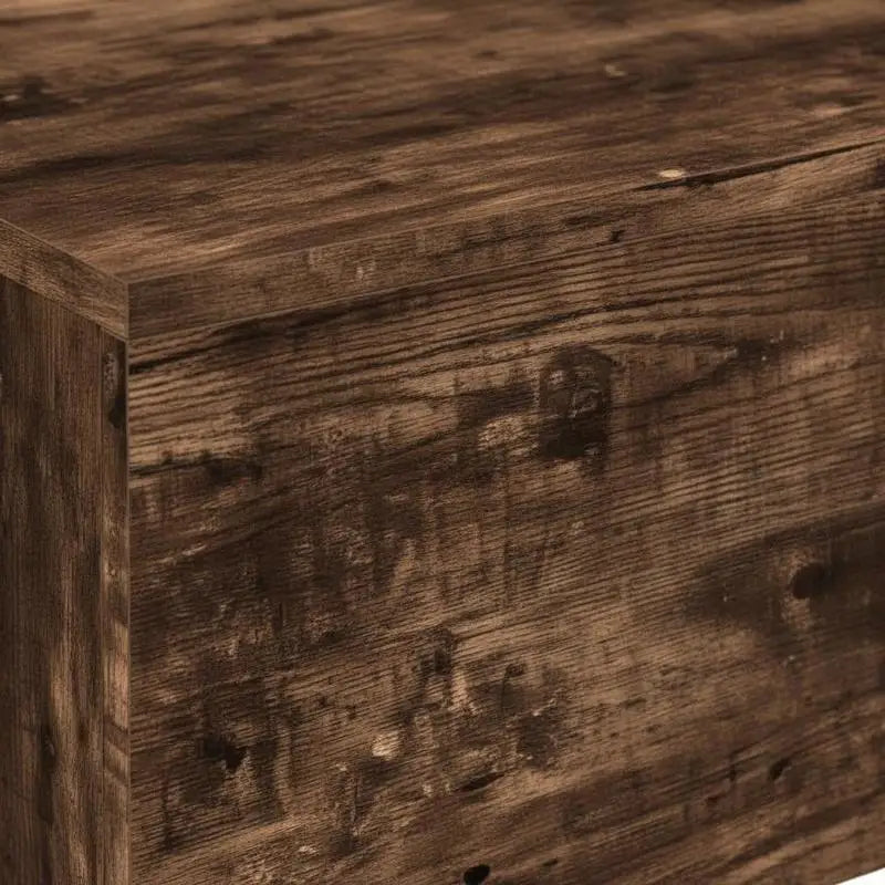 Table basse en bois massif avec tiroir de rangement