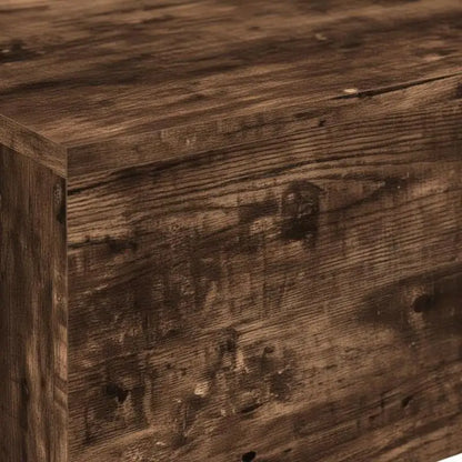 Table basse en bois massif avec tiroir de rangement