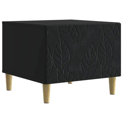 Table basse en bois massif avec tiroir
