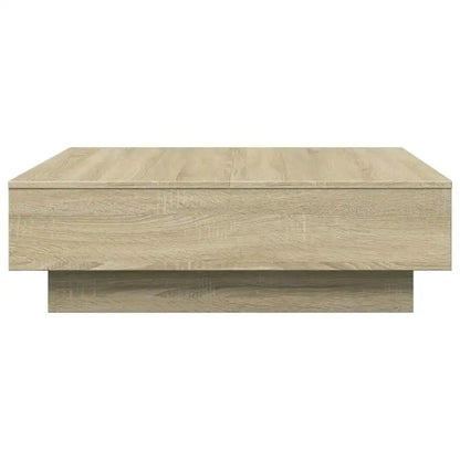 Table basse bois clair SONOMA-Eiche 90x90x28 cm