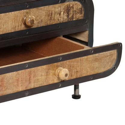 Table basse en bois massif manguier 100 x 50 x 35 cm