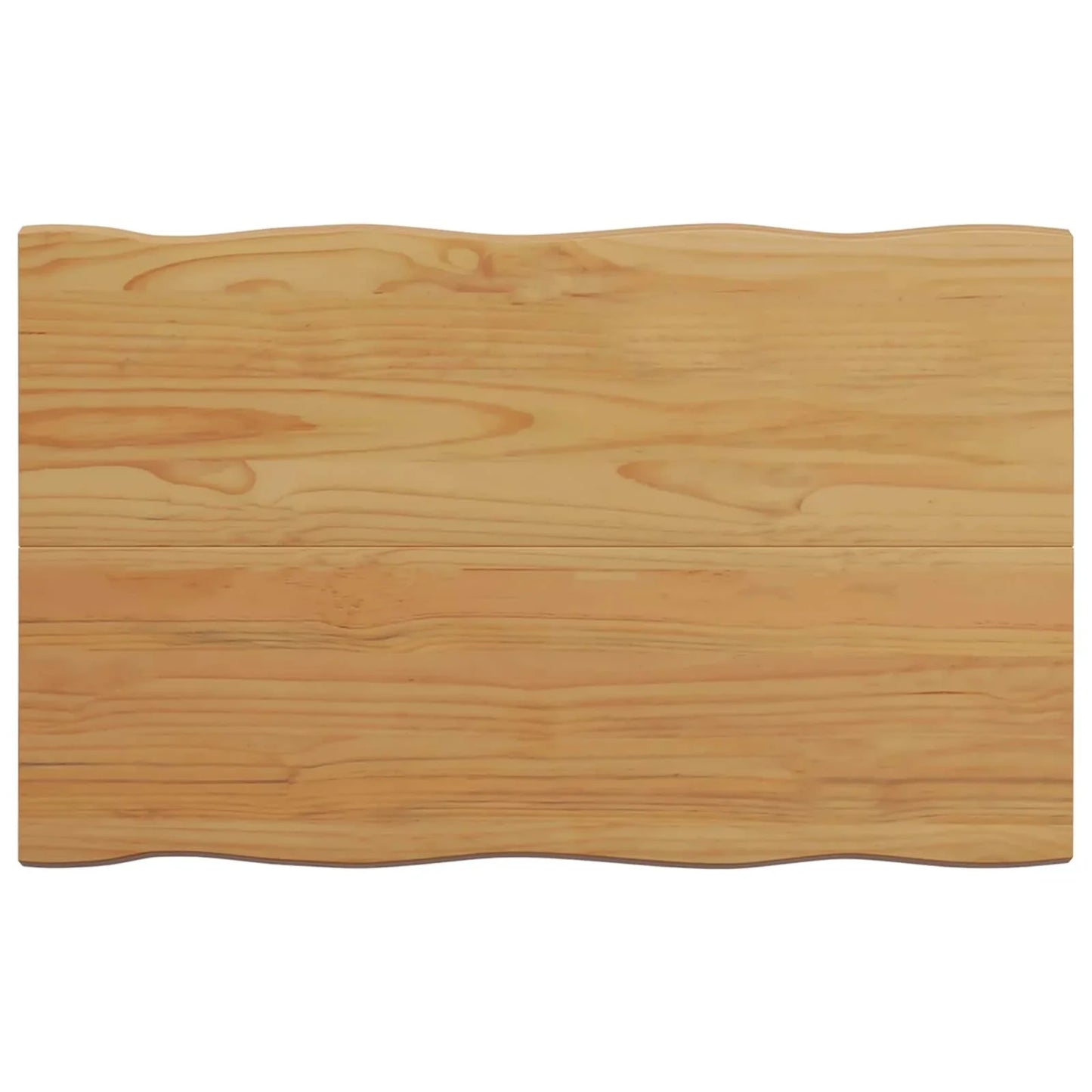 Table basse en bois massif pin 100 x 60 x 45,5 cm noire