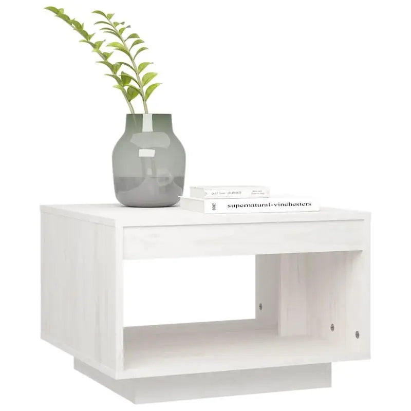 Table basse en bois massif pin nature