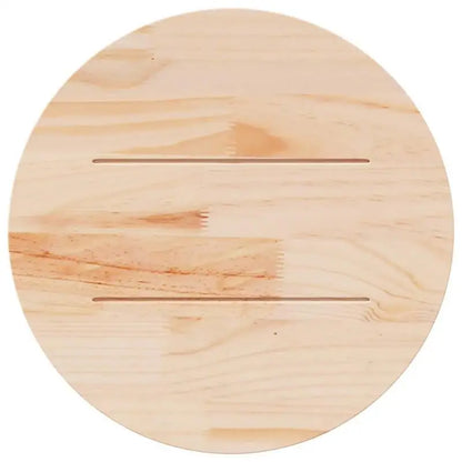 Table basse ronde en bois massif pin Ø60 cm