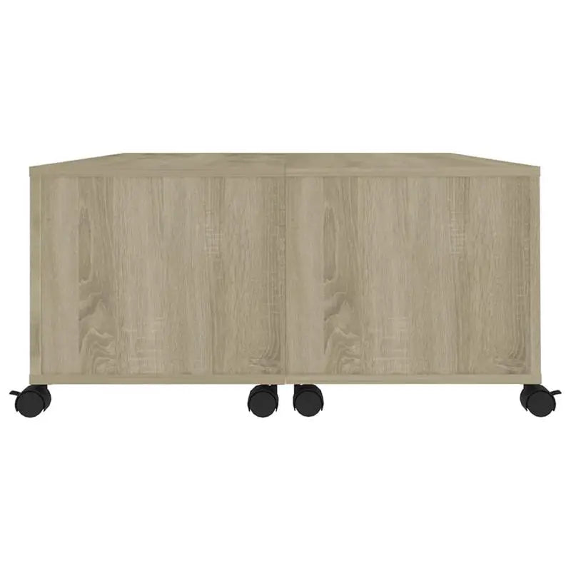 Table basse bois clair Sonoma Oak 75x75x38 cm