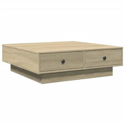 Table basse bois clair SONOMA-Eiche 90x90x28 cm