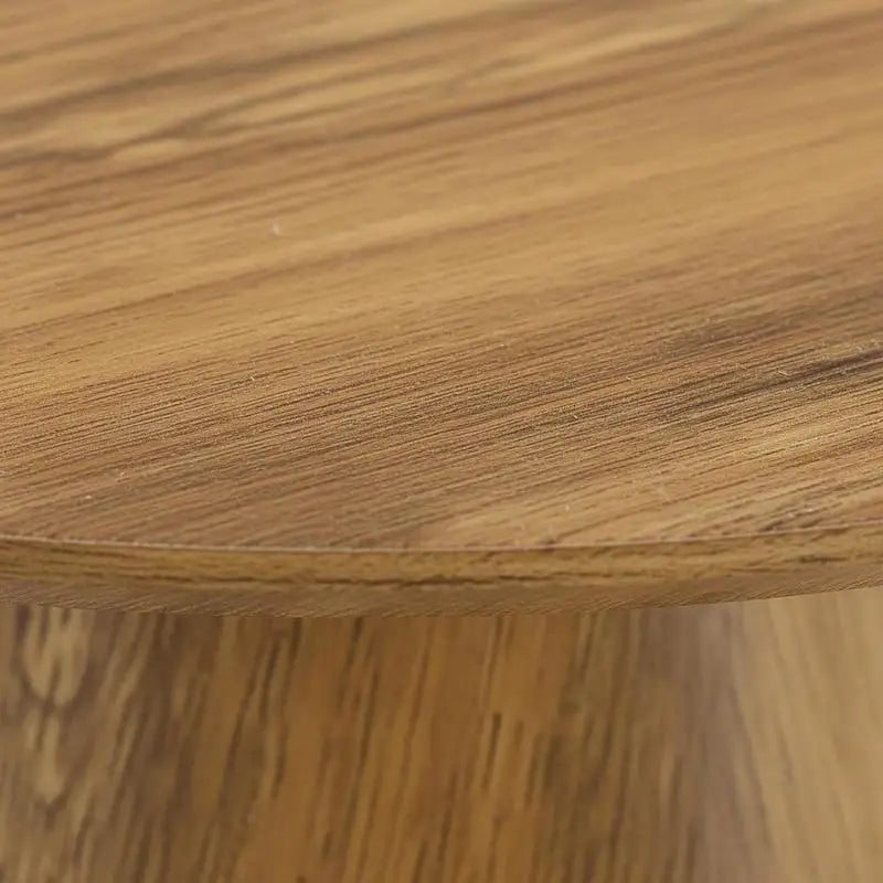 Table basse ronde en bois 50 cm diamètre 48 cm hauteur