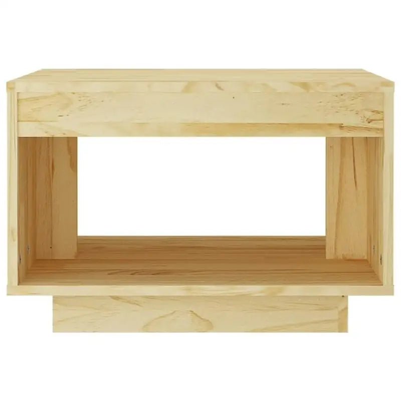Table basse en bois massif pin moderne 110 x 50 x 33,5 cm