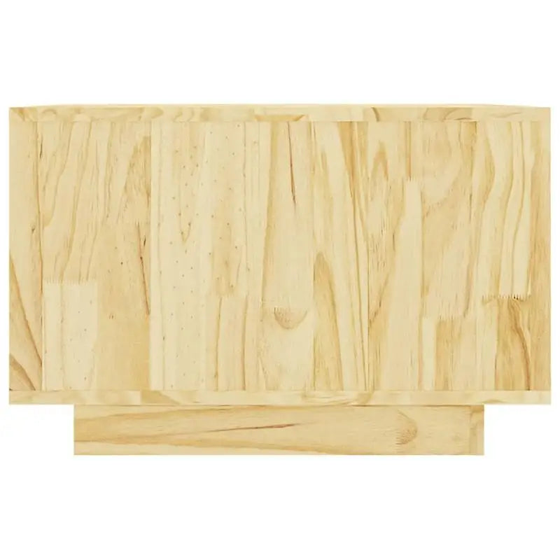 Table basse en bois massif pin moderne pour salon